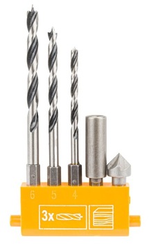 НАБОР Набор СВЕРЛ Зенкер 41EL HEX