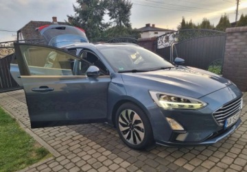 Ford Focus IV Kombi 1.0 EcoBoost 125KM 2019 Ford Focus Ful LED Zadbane Pierwszy wlasciciel Serwis ASO Niski przebieg P, zdjęcie 17
