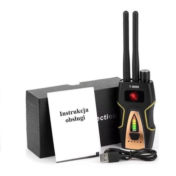 ПРОФЕССИОНАЛЬНАЯ КАМЕРА-ДЕТЕКТОР GPS-ЛОКАТОРЫ ОШИБКА АНТИ-ШПИОН WIFI