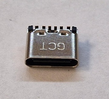 Gniazdo Złącze Pionowe USB-C USB C USB007