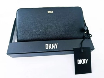 PORTFEL DKNY CZARNY +PUDELKO