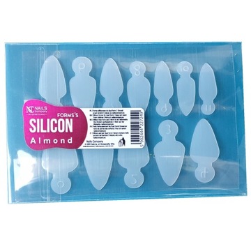 Nails Company Almond formy silikonowe do frencha