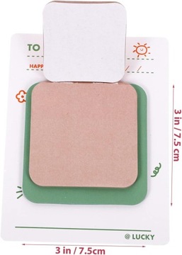 4шт наклейки для заметок бумага для заметок оставить клей напоминание нет