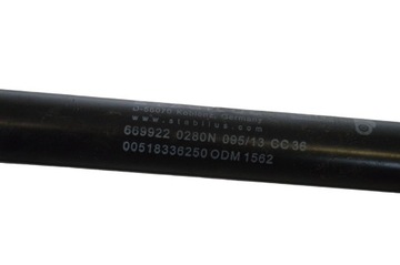 CHRYSLER YPSILON 2013 LEVÝ STRANA TLUMIČ KRYT ZADNÍ KUFRU