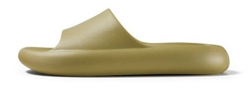 POSEE KLAPKI DAMSKIE OLIWKOWE WSUWANE 39-40 25 CM