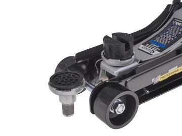 PODNOŚNIK SAMOCHODOWY LEWAREK NISKOPROFILOWY 2,5T ŻABA GUMA STALOWE KOŁA