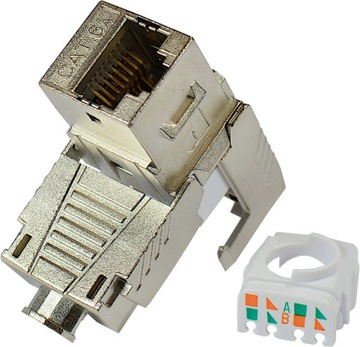 PANDUIT Keystone RJ45 кат.6A 10 Гбит/с KJS6X88TC