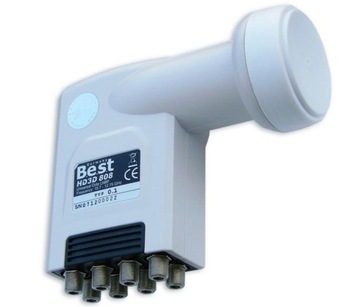 Konwerter LNB Octo BEST HD3D 808 Osiem Wyjść