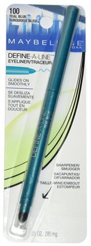 Maybelline kredka Define A Line 100 Teal Blue
