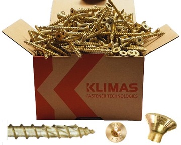 Wkręty CIESIELSKIE do drewna 5/80mm TORX 200szt