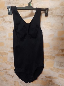 (L/XL) Czarne body modelujące z Wiednia