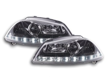 Lampy przód Daylight LED DRL Seat Ibiza 3 6L 02-08