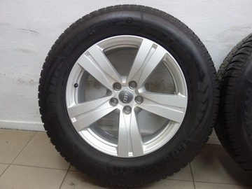 5X112 255/60R18 KOLA ZIMNÍ OE AUDI Q7 PNEUMATIKY GOODYEAR JAKO NOVÉ 4X8MM