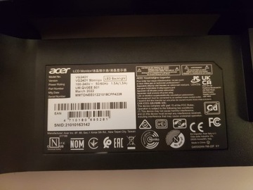 МАТЕРИНСКАЯ ПЛАТА 715G9539-M0B-000-005F ACER VG240Y