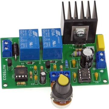 Płynny regulator prędkości i kierunku obrotów silnika 12V, DIY, AVT5923 B
