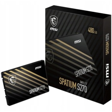 Dysk SSD MSI Spatium S270 480GB 2,5