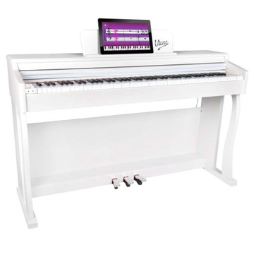 PIANINO CYFROWE DO NAUKI GRY 88 KLAWISZY PÓŁWAŻONA KLAWIATURA USB MIDI WH