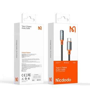 McDodo USB-C Mini Jack Adapter Adapter Aux Adapter для Samsung DAC