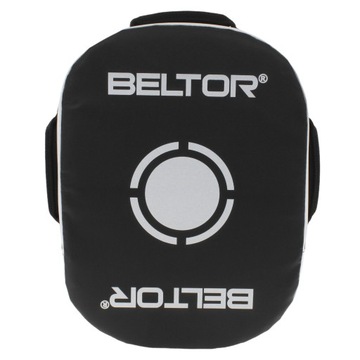 BELTOR OWALNA TARCZA TRENINGOWA X-ROUND DO KOPNIĘĆ MMA BOKS K1 44x35 cm