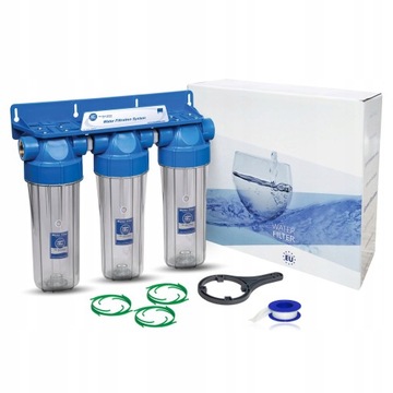 Станция очистки воды Aquafilter FHPRCL34-B-TRIPLE