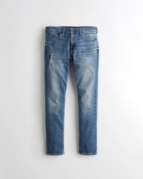 spodnie Skinny Jeans Hollister Abercrombie 32/32