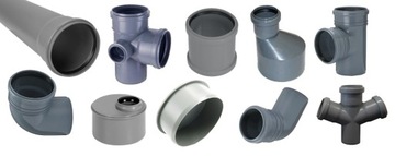 КАНАЛИЗАЦИЯ ТРУБА FI 110 ДЛИНА ТРУБЫ 500 ММ ПП ПВХ