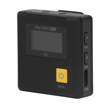 7RYMS IRay DW20 PRO 2.4G Двухканальный беспроводной радиочастотный микрофон 1 в 2