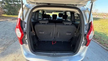 Dacia Lodgy Minivan Facelifting 1.6 SCe 102KM 2018 Dacia Lodgy Raty Salon Polska 1.6 BENZ Lpg Klimatyzacja 7 osobowy Gwaran, zdjęcie 25