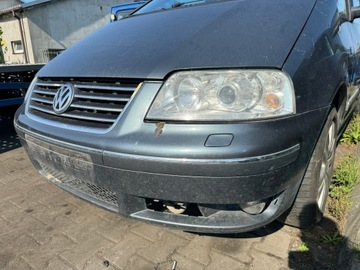 NÁRAZNÍK PŘEDNÍ OSTŘIKOVAČ SVĚTLO VW SHARAN FACELIFT