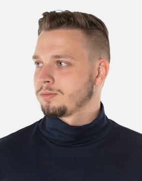 Sweter Półgolf Męski 100% Bawełniany Golf 5348-2 L