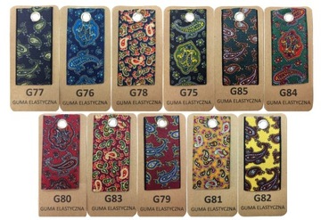 Подтяжки на пуговицах 2в1 PAISLEY RUBBER ТЕМНО-СИНИЙ