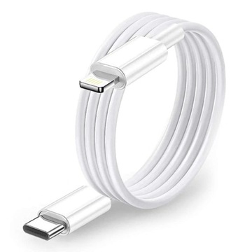 ŁADOWARKA SZYBKA 20W + KABEL USB C PD DO IPHONE 11 12 13 14 PRO MAX + ETUI