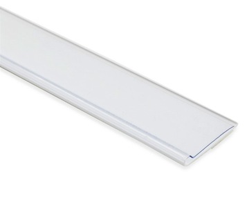 Ценник самоклеющийся с пылезащитной крышкой - 26X988 мм - 10 шт.