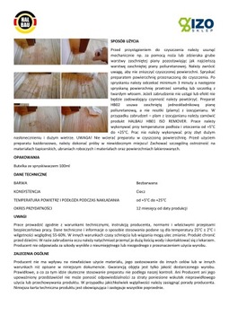 Очиститель для затвердевшей пенополиуретана 1 ст.