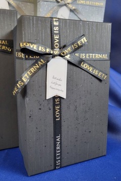 ДЕКОРАТИВНАЯ ПОДАРОЧНАЯ КОРОБКА, РАЗМЕР S, 2 ДИЗАЙНА