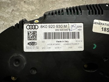 AUDI A4 B8 8K СЧЕТЧИК 2.0 TFSI АВТОМАТИЧЕСКИЙ