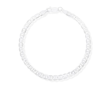 Bransoletka srebrna splot Gucci męska pr.925 dł. 19 cm