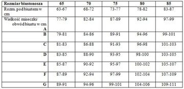 Agio Biustonosz 65F DB-9304 Push-up RÓŻ