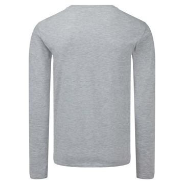 FRUIT OF THE LOOM KOSZULKA DŁ RĘKAW ICON GREY 5XL