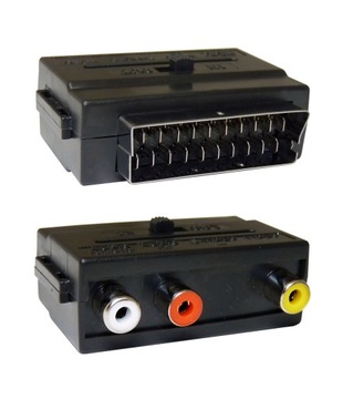 EURO - 3 RCA ADAPTER przejściówka Emmerson V24