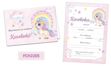 Приглашения на день рождения 1 2 3 4 5 в конверте 10 шт.