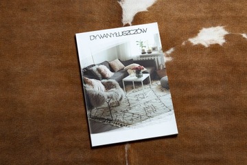 КОВЕР ИЗ ИСКУССТВЕННОЙ КОЖИ 100х150 см КОРОВАЯ КОЖА #C146