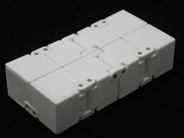 АНТИСТРЕССОВЫЙ КУБ - Infinity Cube - БЕЛЫЙ