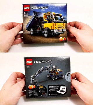 KLOCKI LEGO 42147 TECHNIC WYWROTKA SAMOCHÓD ZABAWKA NA PREZENT DLA CHŁOPCA