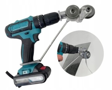 АДАПТЕР ДЛЯ РЕЗКИ ЛИСТОВОГО МЕТАЛЛА ПОД ОТВЕРТКУ, ДРЕЛЬ, НОЖНИЦЫ НАСАДКА G81229