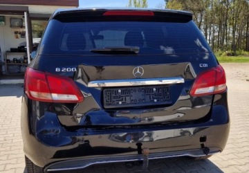 Mercedes Klasa B W246 Sports Tourer 200 CDI 136KM 2015 Mercedes-Benz Klasa B Serwisowany w ASO Mercedes Kratka Dostawczy 2 osoby, zdjęcie 10