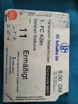 bilet FC.SCHALKE - FC KOLN