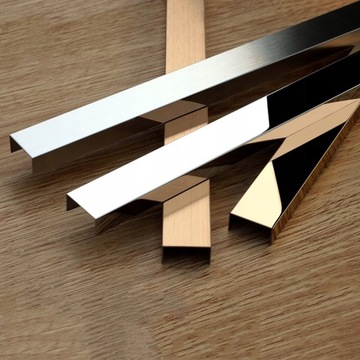 СЕРЕБРЯНАЯ ДЕКОРАТИВНАЯ ПОЛОСКА ДЛЯ ПЛИТКИ C 2см x 270см