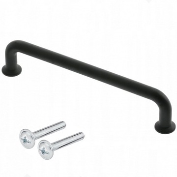 UCHWYT MEBLOWY GTV NORD CZARNY MAT LOFT 128 MM