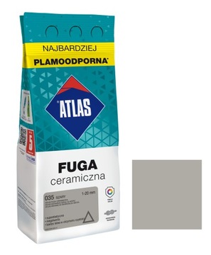 ATLAS FUGA CERAMICZNA 1-20MM 035 SZARY 2KG